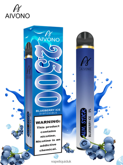 Vape Flavors UK - Aivono AIM STICK 2500 Blueberry Ice 00N8Z2152
