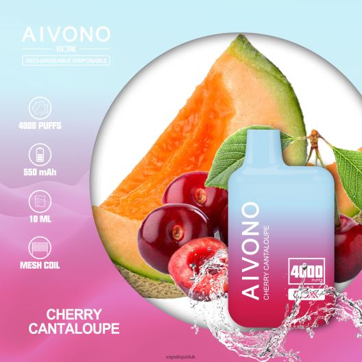 Vape Juice - Aivono AIM BOXX 4000 Cherry Cantaloupe 00N8Z2223