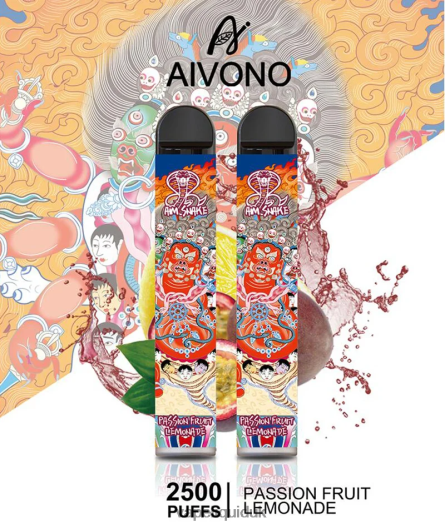 Vape Juice - Aivono AIM SNAKE 2500 Passion Fruit Lemonade 00N8Z2315
