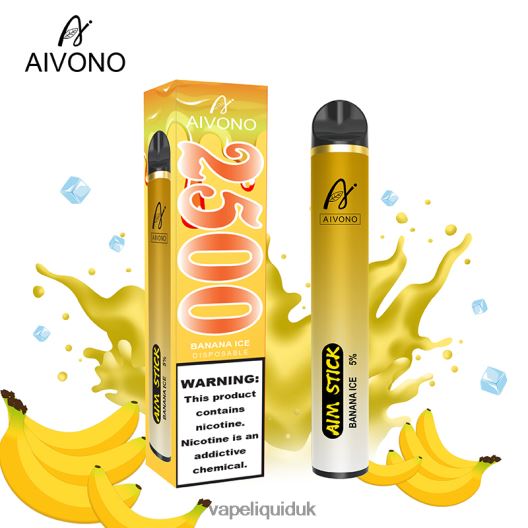 Vape Juice - Aivono AIM STICK 2500 Banana Ice 00N8Z2151