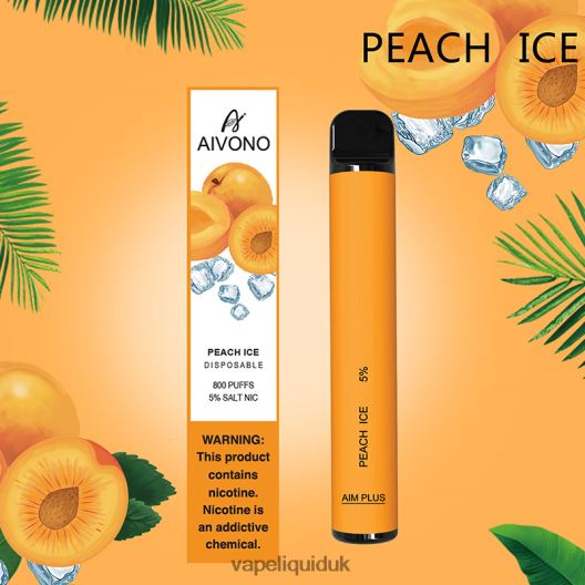 Vape Liquid - Aivono AIM PLUS 800 Peach Ice 00N8Z2190