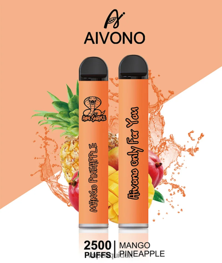 Vape Liquid - Aivono AIM SNAKE 2500 Mango Pineapple 00N8Z2310
