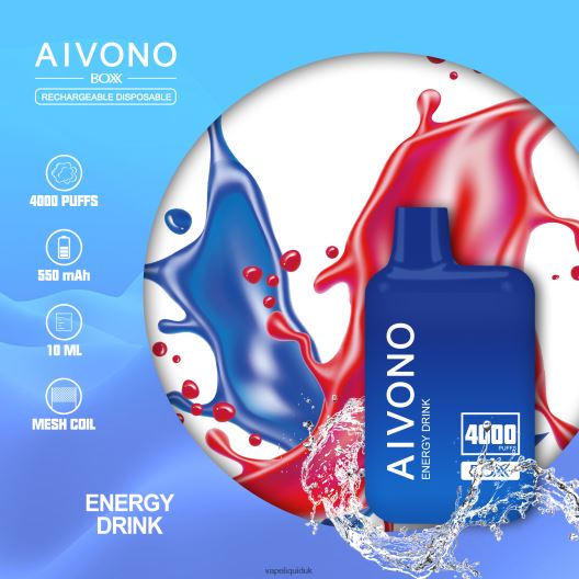 Vape UK - Aivono AIM BOXX 4000 Energy Drink 00N8Z2225