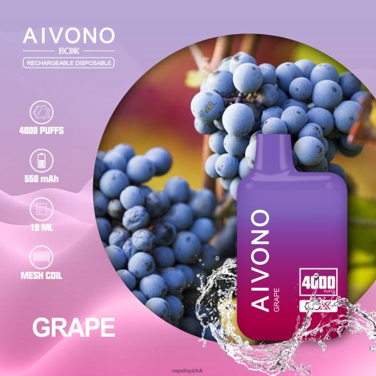 Vape UK - Aivono AIM BOXX 4000 Grape 00N8Z2213