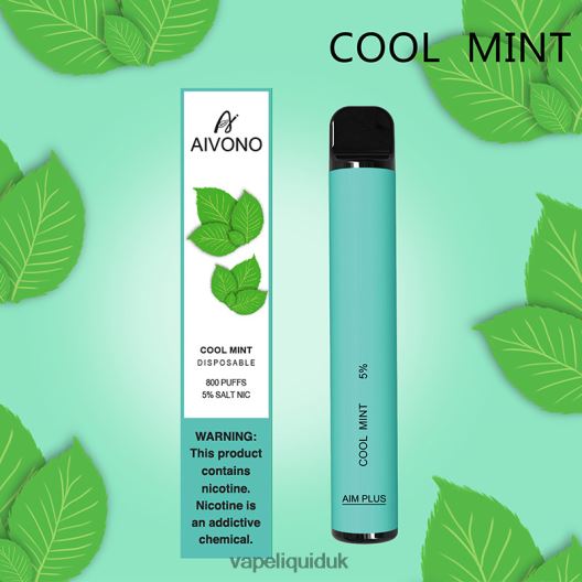 Vape UK - Aivono AIM PLUS 800 Cool Mint 00N8Z2177