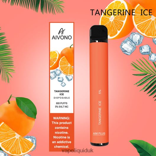 Vape UK - Aivono AIM PLUS 800 Tangrine Ice 00N8Z2197