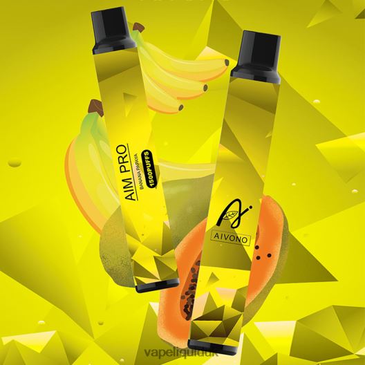 Vape UK - Aivono AIM PRO 1500 Banana Papaya 00N8Z2169