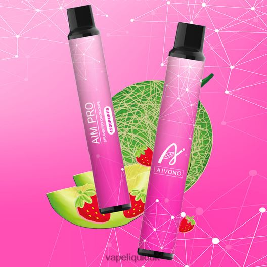 Vape UK - Aivono AIM PRO 1500 Strawberry Cantaloupe 00N8Z2161