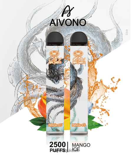 Vape UK - Aivono AIM SNAKE 2500 Mango Ice 00N8Z2313