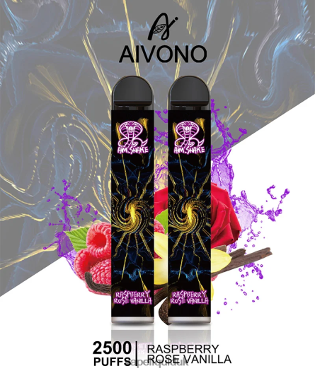 Vape UK - Aivono AIM SNAKE 2500 Raspberry Rose Vanilla 00N8Z2317