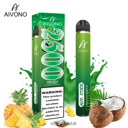 Vape UK - Aivono AIM STICK 2500 Pineapple Coconut 00N8Z2153