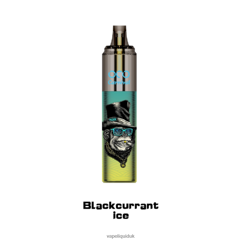 Vape Flavors UK - Blackcurrant Ice BLZFP348 LAVIE OCO Carnival 10000 Puffs