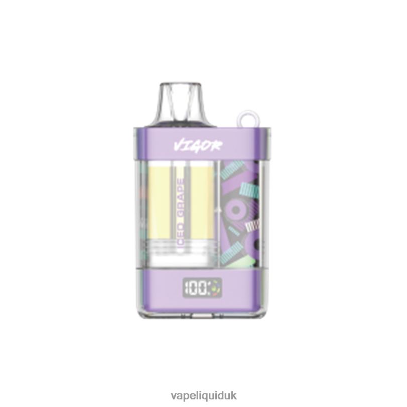 Vape Flavors UK - Iced Grape BLZFP8 LAVIE VIGOR 15000 Puffs