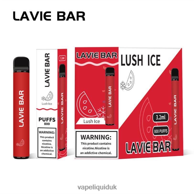 Vape Flavors UK - Lush Ice BLZFP308 LAVIE BAR 800 Puffs