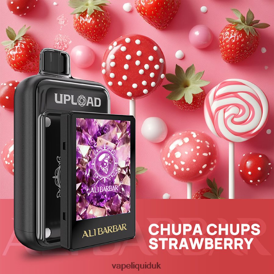 Vape Juice - Chupa chups strawberry Alibarbar Upload 6NNVV4114