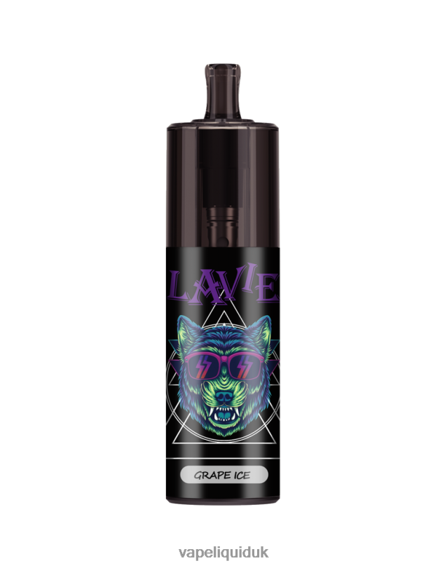 Vape Juice - Grape Ice BLZFP331 LAVIE COLOUR BAR 10000 Puffs Airflow Control