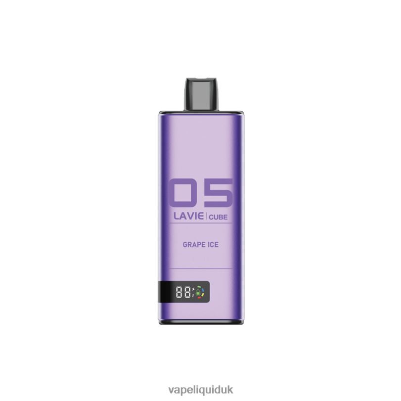 Vape Juice - Grape Ice BLZFP39 LAVIE Cube 20000 Puffs
