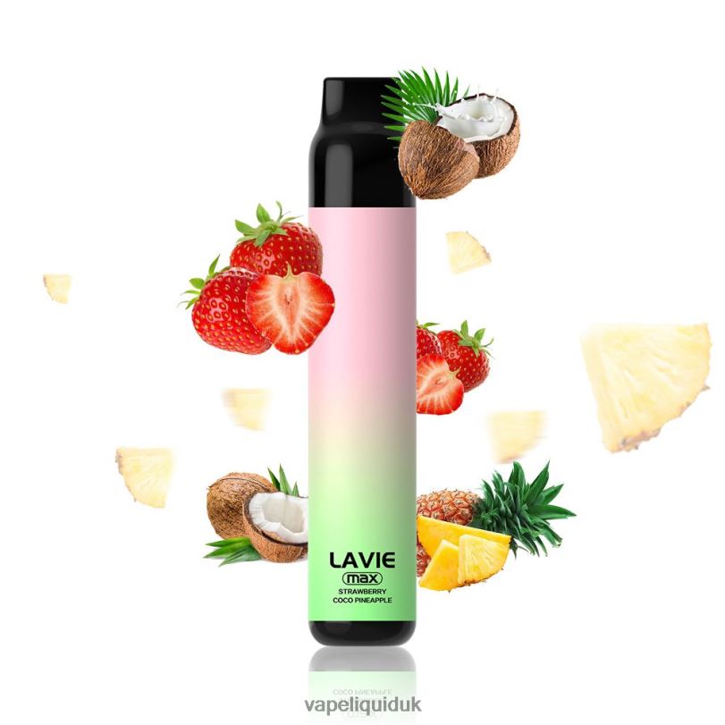 Vape Juice - Strawberry Coco Apple BLZFP283 LAVIE BAR 5000 Puffs - MAX