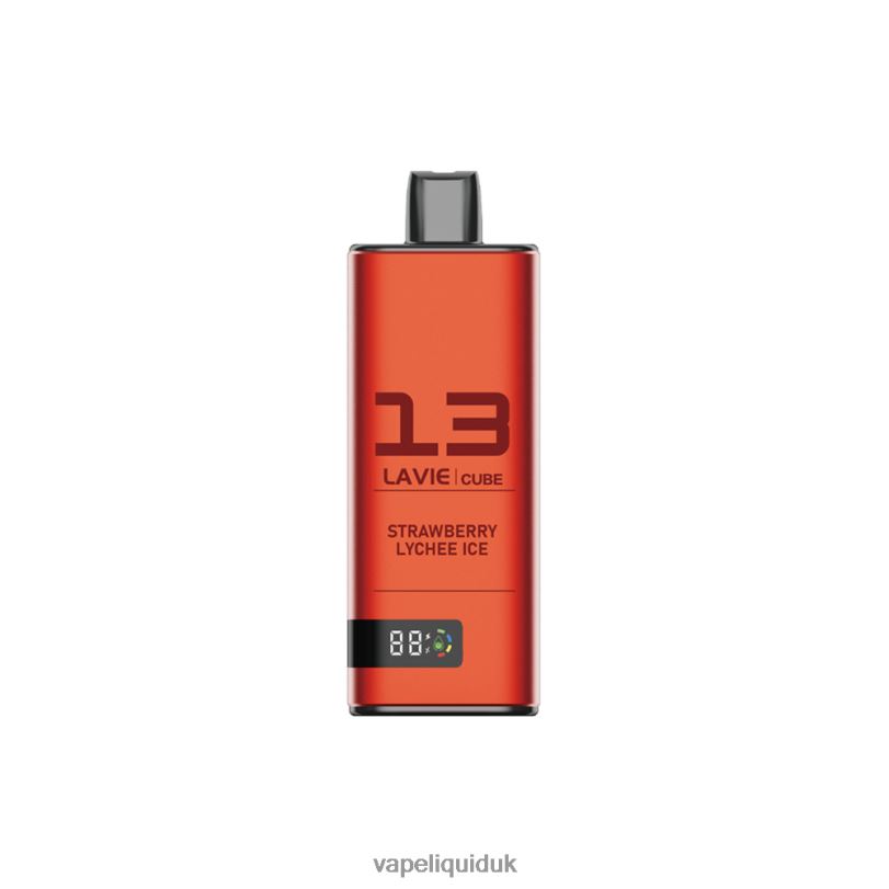Vape Juice - Strawberry Lychee Ice BLZFP47 LAVIE Cube 20000 Puffs