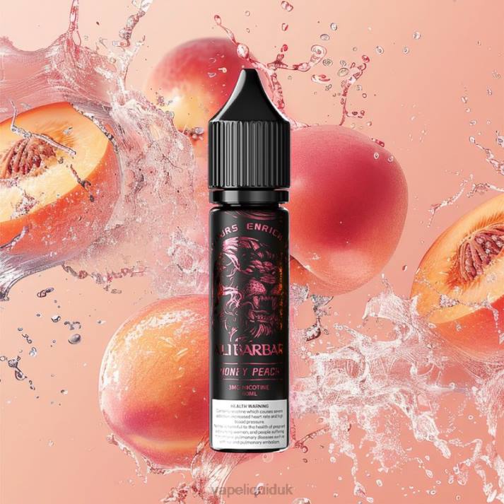 Vape UK - Alibarbar Hookah Onyx Honey Peach LJXZ106