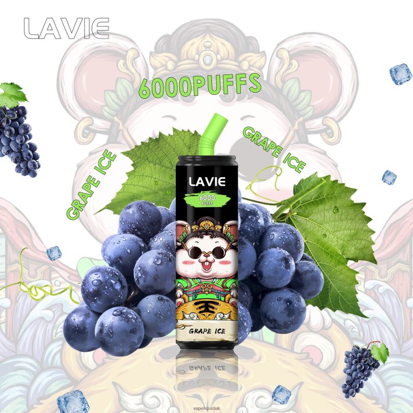 Vape UK - Grape Ice BLZFP269 LAVIE Coke BAR 6000 Puffs