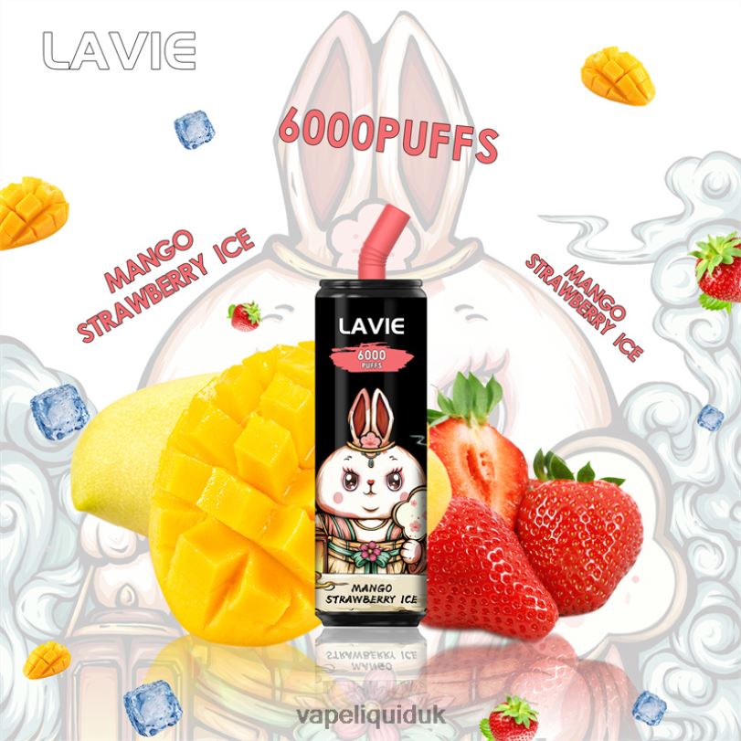 Vape UK - Mango Strawberry Ice BLZFP273 LAVIE Coke BAR 6000 Puffs