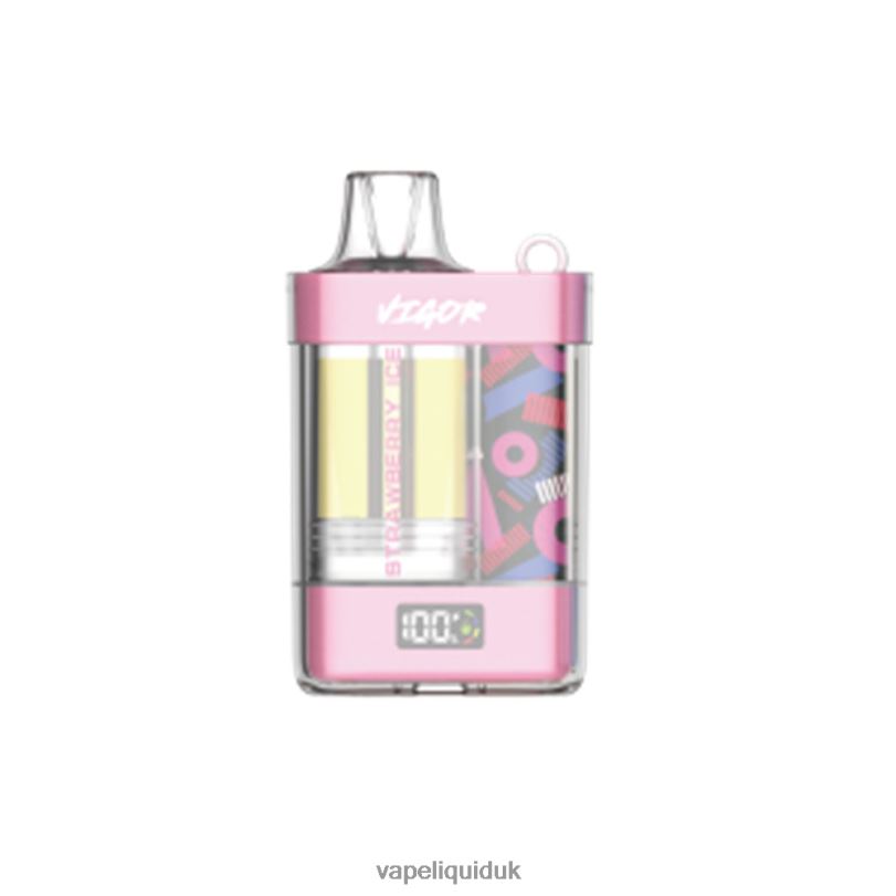 Vape UK - Strawberry Ice BLZFP1 LAVIE VIGOR 15000 Puffs