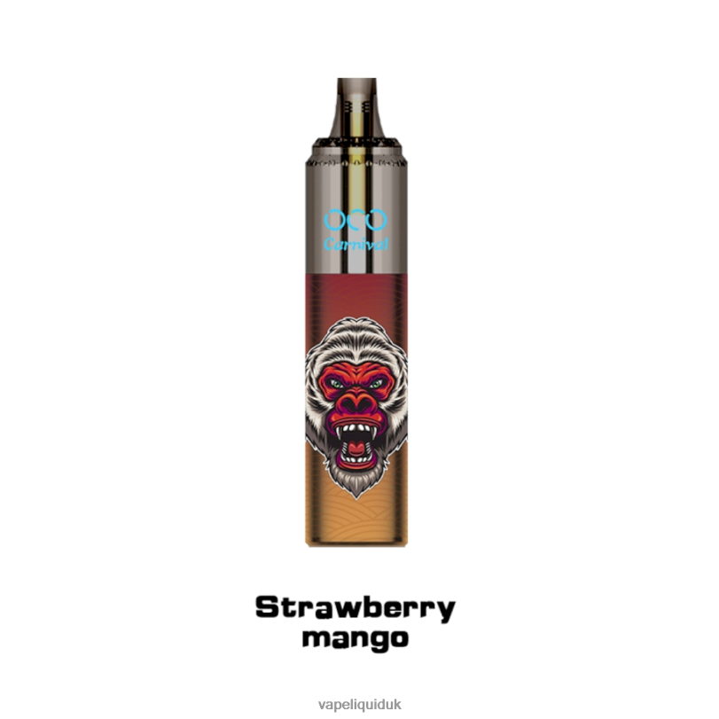 Vape UK - Strawberry Mango BLZFP357 LAVIE OCO Carnival 10000 Puffs