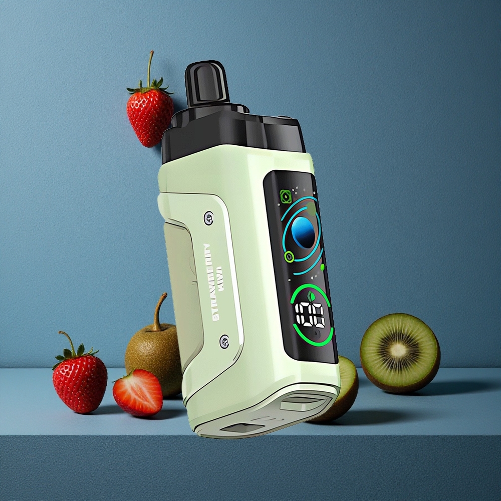 Strawberry Kiwi Razz Bar 45000 Puffs Rechargeable Mesh