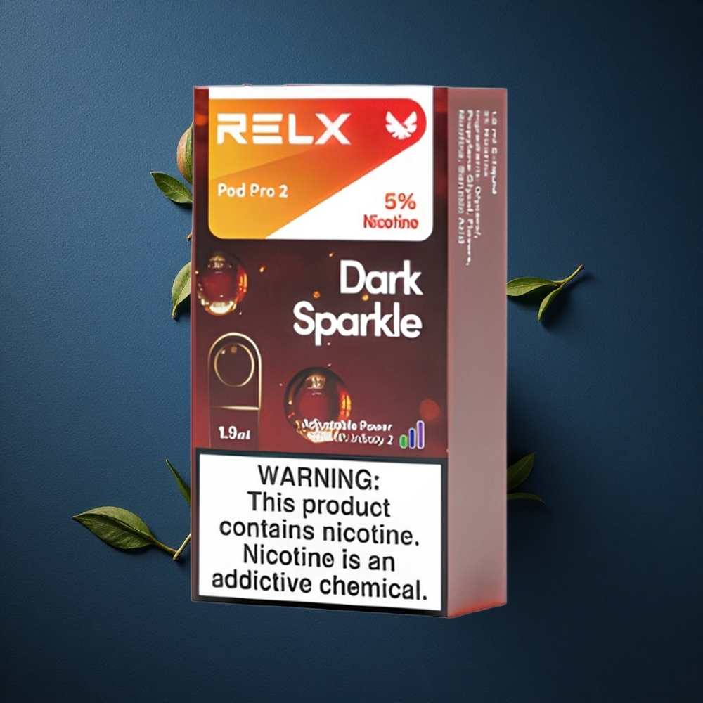 Dark Sparkle Relx Pod Pro 2 1.9ml Vape Capacity
