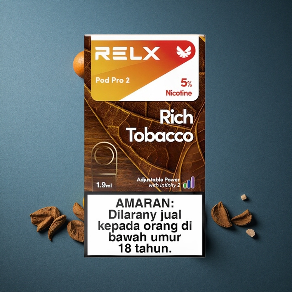 Rich Tobacco Relx Pod Pro 2 5% 600 Puffs