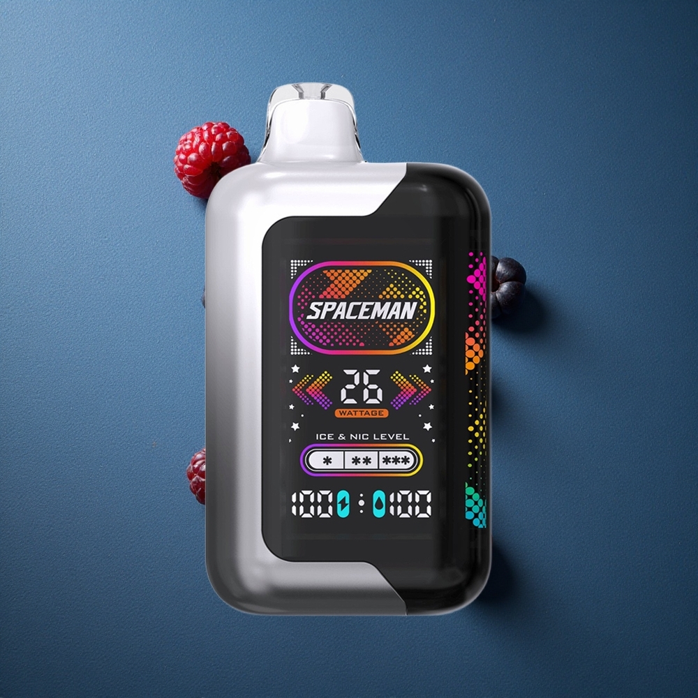 Blackberry Razz SMOK SPACEMAN SP40000 Disposable Vape 40K Puffs