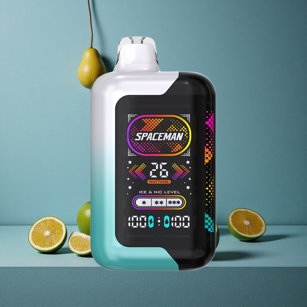 Fresh Mint SMOK SPACEMAN SP40000 Disposable Vape with 20mL eLiquid & 2.28" Screen
