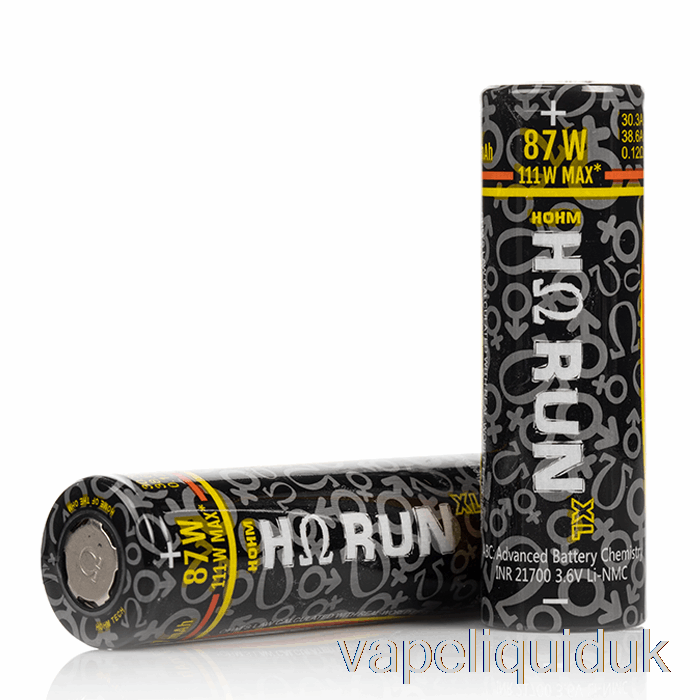 Hohm Tech RUN XL 21700 4007mAh 30.3A Battery Single Battery Vape Juice