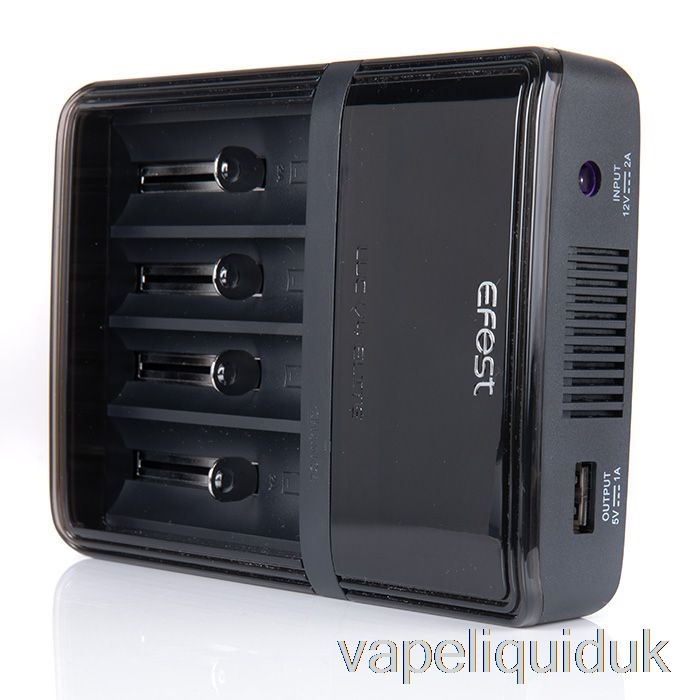 Efest LUC V4 Elite HD LCD Charger Vape Juice
