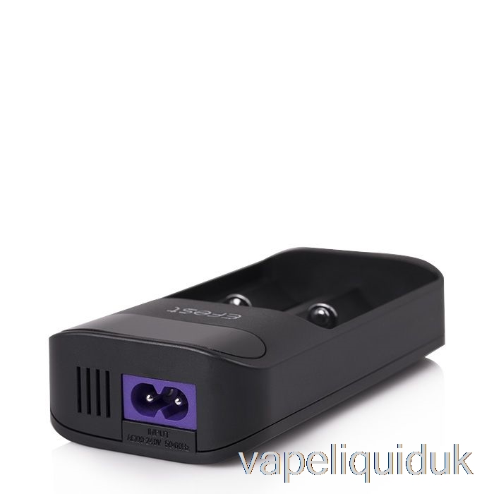 Efest LUSH Q2 2-Bay Intelligent LED Battery Charger Vape Liquid