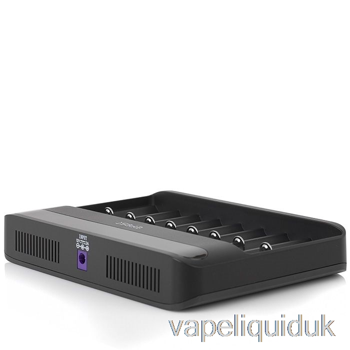 Efest LUSH Q8 8 Bay Intelligent Battery Charger Vape Juice