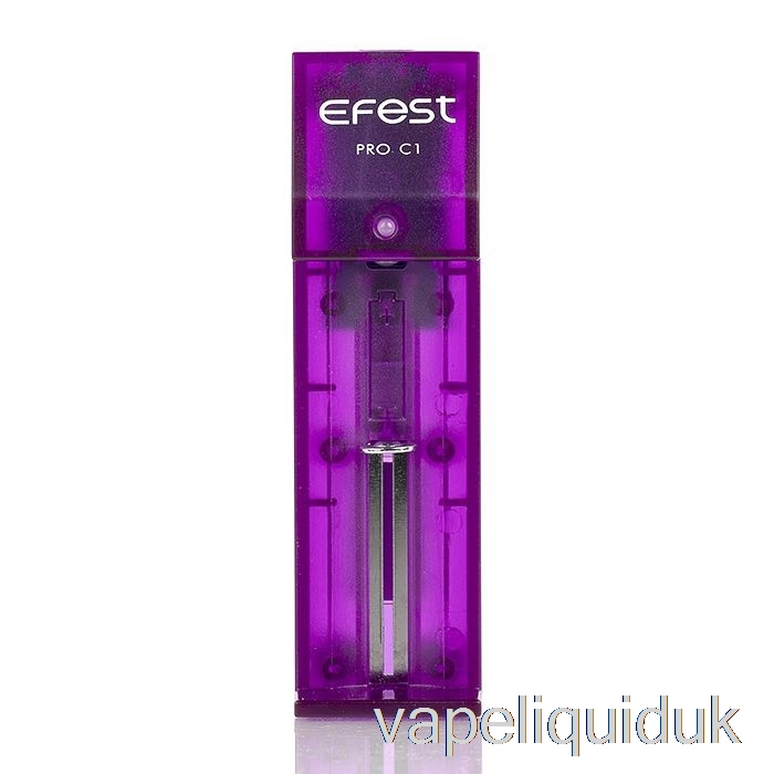 Efest PRO C1 1-Bay Smart Battery Charger Vape Liquid