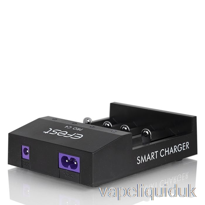 Efest PRO C4 4-Bay Smart Battery Charger Vape Juice