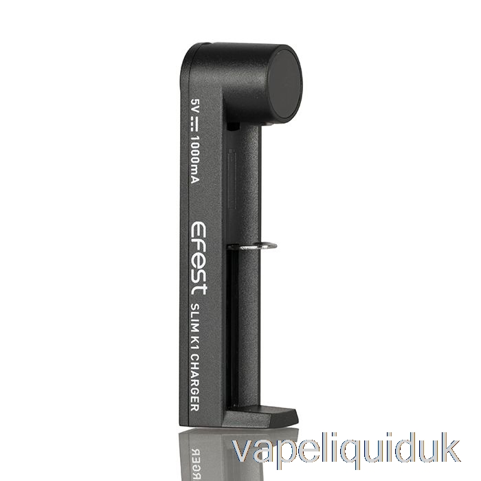 Efest SLIM K1 Single-Slot Battery Charger Vape Juice