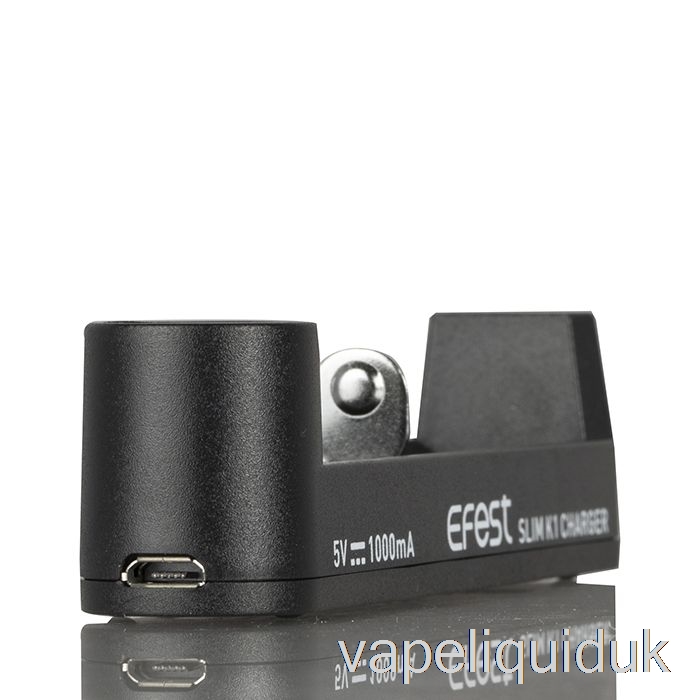 Efest SLIM K1 Single-Slot Battery Charger Vape Juice