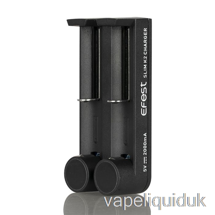 Efest SLIM K2 Two-Slot Battery Charger Vape Liquid