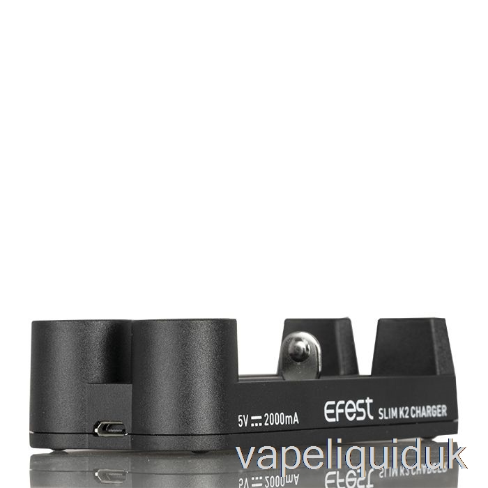 Efest SLIM K2 Two-Slot Battery Charger Vape Liquid