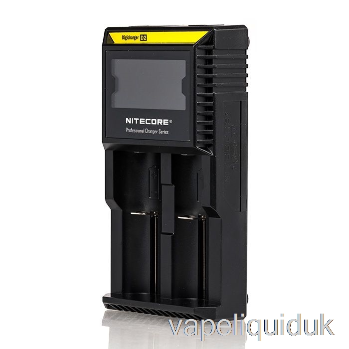 Nitecore D2 Battery Charger (2-Bay) Vape Liquid