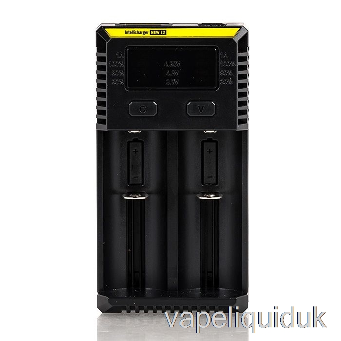 Nitecore i2 Battery Charger (2-Bay) Vape Juice